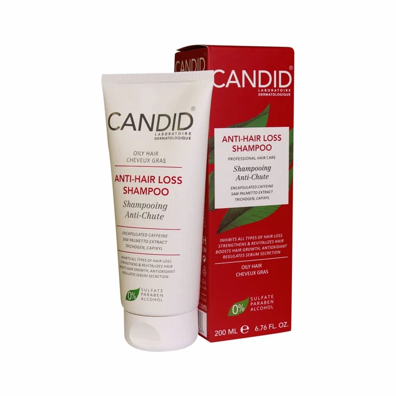 شامپو ضد ریزش کاندید موی چرب Anti Hair Loss Shampoo For Oily Hair Candid