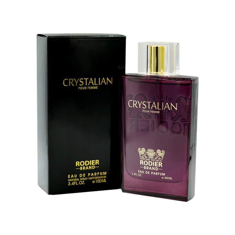 ادکلن زنانه رودیر مدل crystalian حجم 100 میلیلیتر