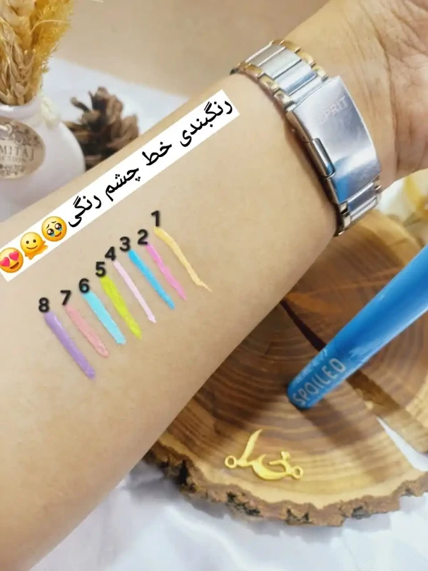 خط چشم مویی رنگ پاستیلی برند فاور بیوتی Favor Beauty