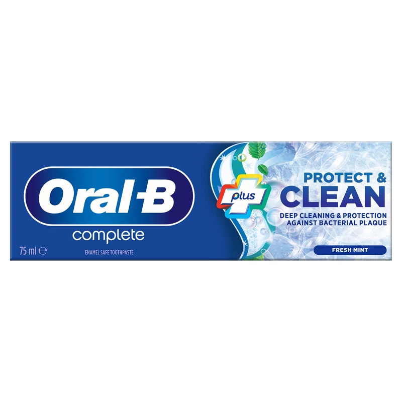 خمیر دندان آلمانی اورال بی مدل Oral B Protect and Clean حجم 75 میل