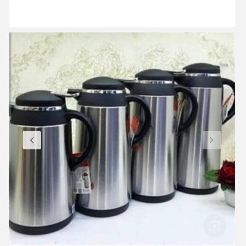 فلاسک استیل داخل شیشه 