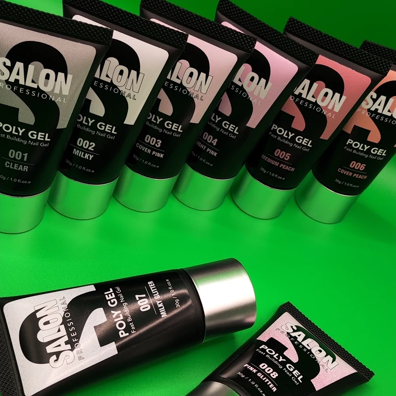 پلی ژل کاشت ناخن سالن SALON در حجم 60 میل 