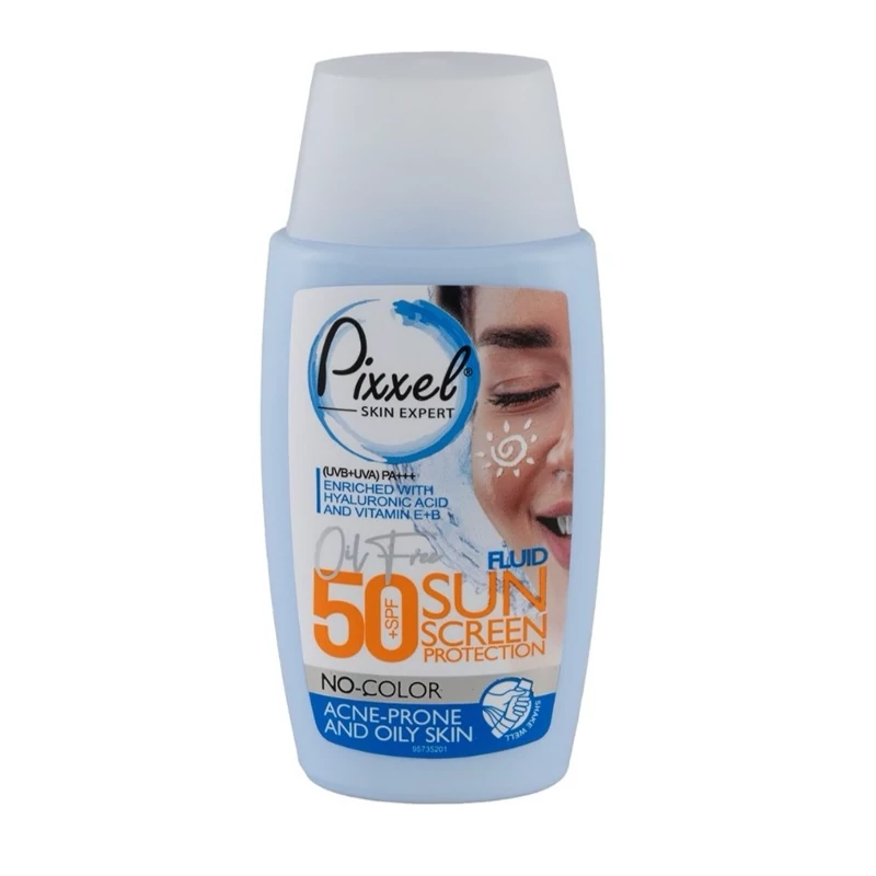 ضد آفتاب بیرنگ پیکسل SPF50 مدل Oily acne-prone skin