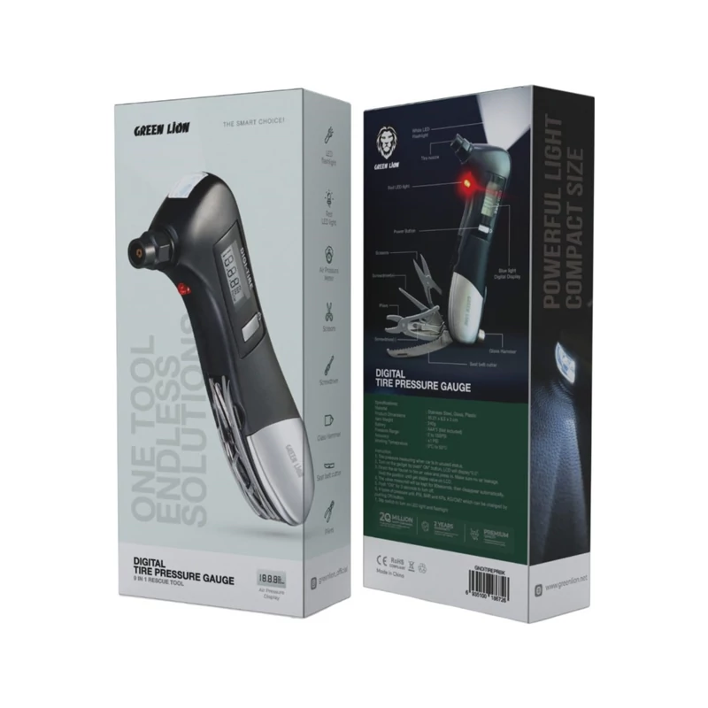 دستگاه گیج فشار دیجیتالی لاستیک 9 کاره GNDITIREPR