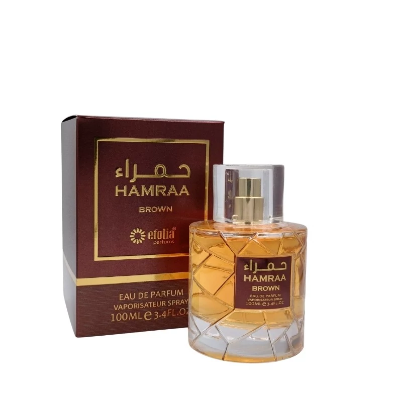 عطر ادکلن حمرا براون HAMRAA BROWN برند ایفولیا 100 میل