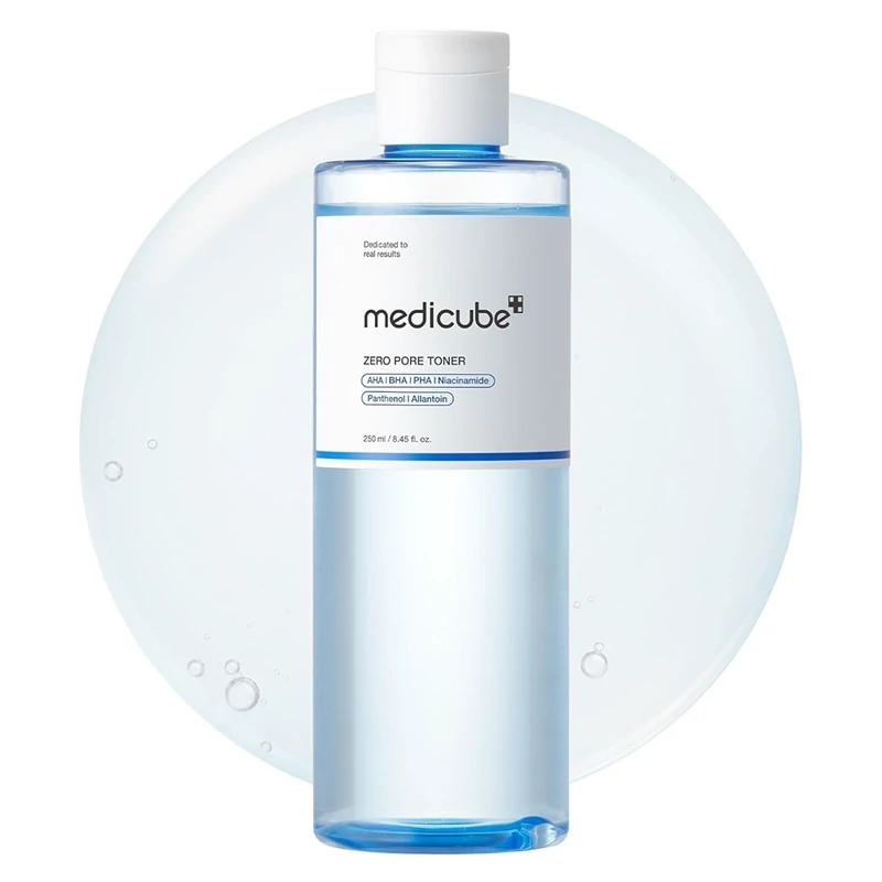تونر کوچک کننده منافذ مدی کیوب 250 میل مدل Zero Pore Toner