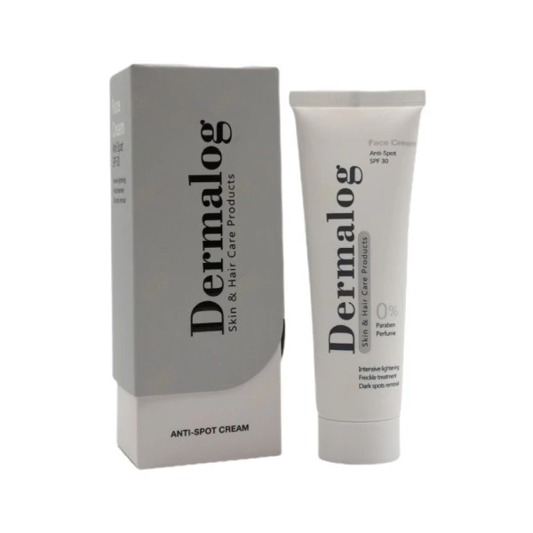 کرم ضد آفتاب بیرنگ درمالوگ، SPF 50، مدل anti spot، مناسب انواع پوست با حجم 50 میلیلیتر، فاقد پارابن، محافظتکننده در ب...