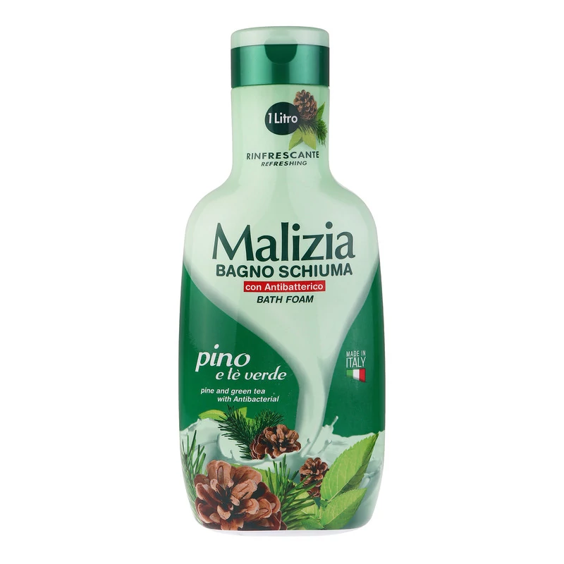 ژل شستشو بدن مالزیا مدل pine and green tea رایحه کاج و چای سبز مناسب انواع پوست حجم 1000 میل