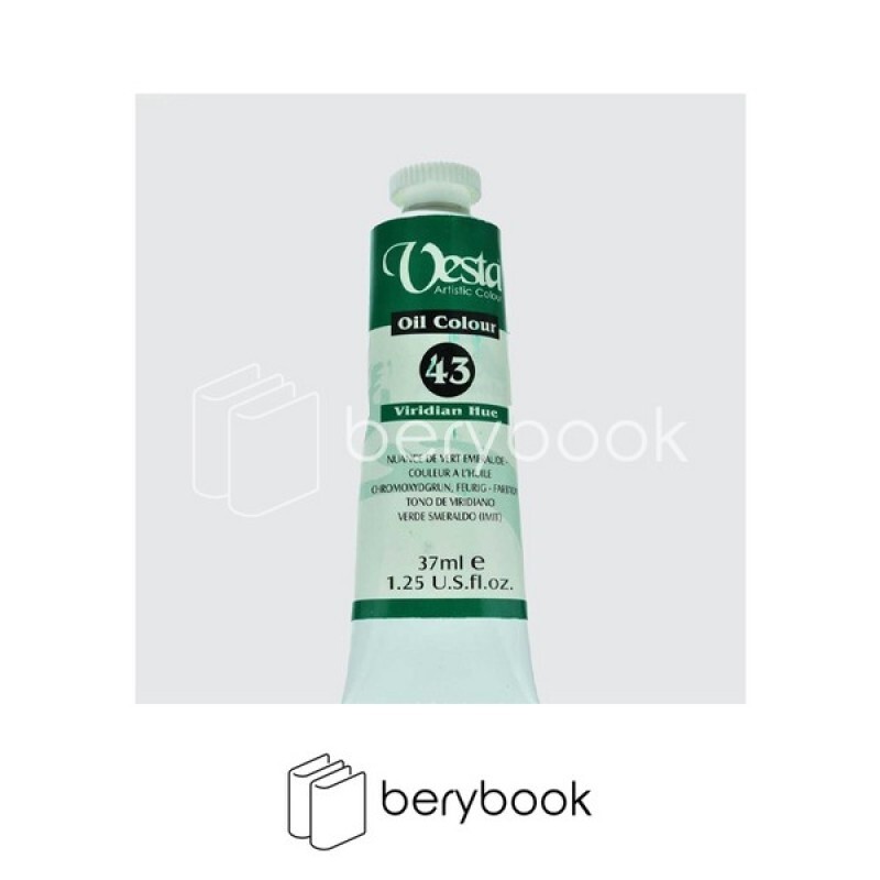 رنگ روغن وستا 37ml/کد43/Viridian Hue