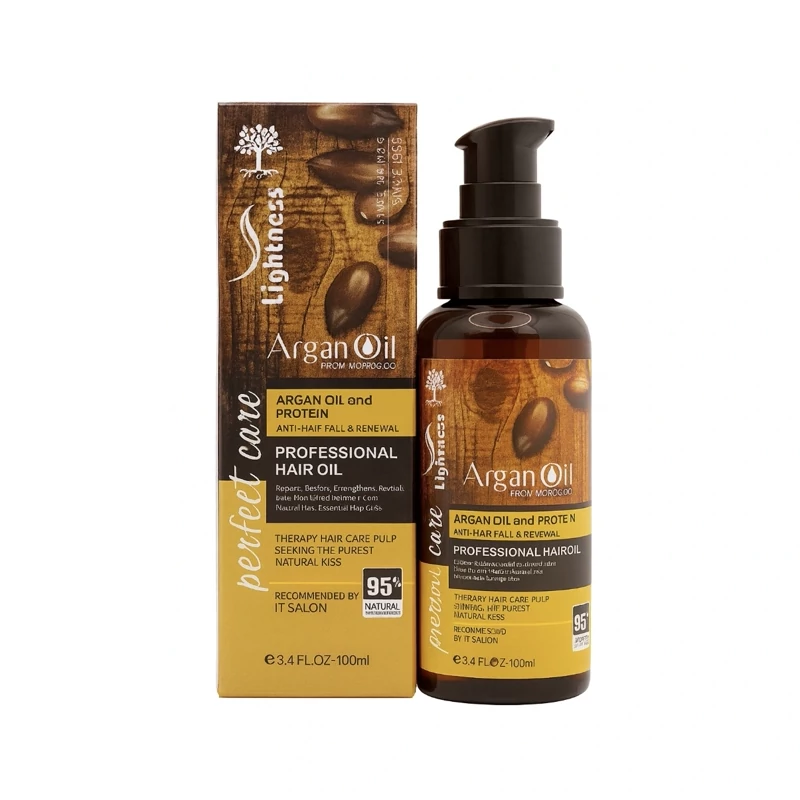  روغن مو آرگان لایتنس حجم 100 میل اصل اسلواکی
