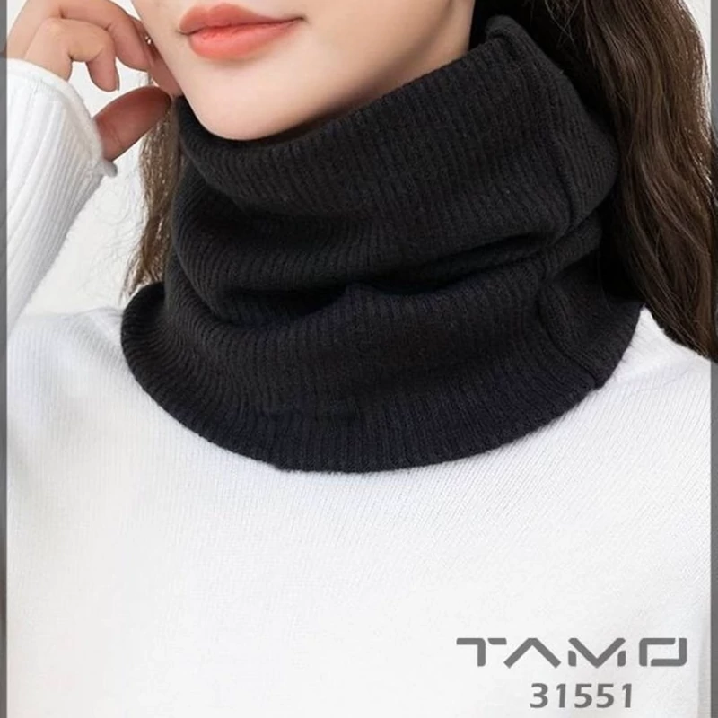 گردنی رینگی سایز بزرگ خز دار، جنس نخ اکریلیک اعلا M 