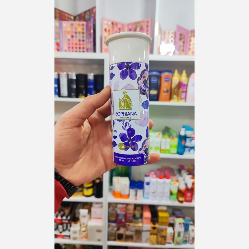 اسپری بدن سوفیانا رایحه اکلت بایلندو حجم 200میلbailando sofiana body spray 