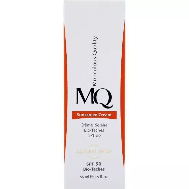 کرم ضد آفتاب و ضد لک بی رنگ ام کیو MQ SPF 50