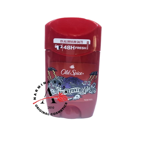 مام صابونی اولد اسپایس Old Spice مدل Night Panther حجم 50 میل