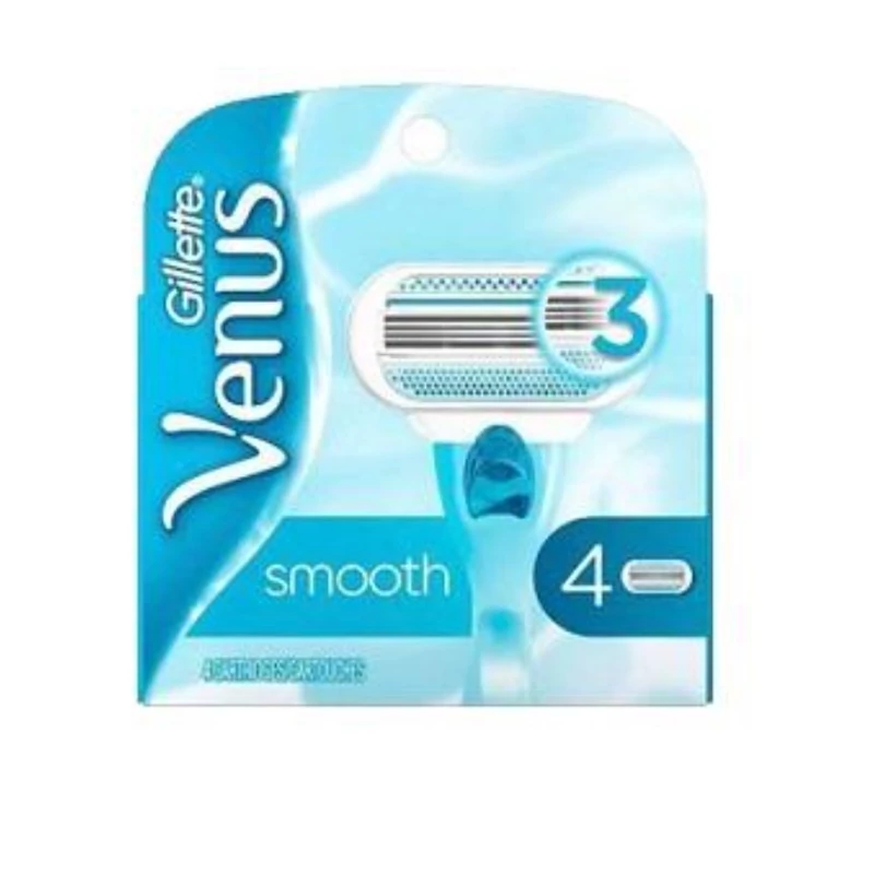 تیغ یدک ژیلت مدل Venus Smooth (بسته 4 عددی) | Gillette
