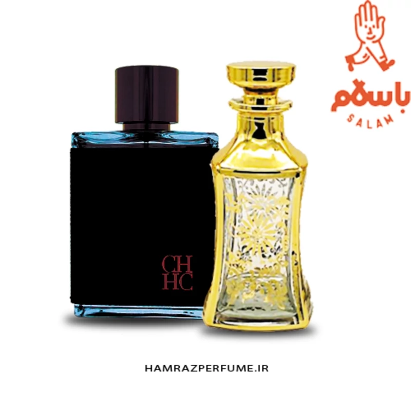 عطر ادکلن سی اچ ch مردانه حجم (50میل)برند لوزی گرید hi ماندگاری بسیار خوب غلظت 75درصد