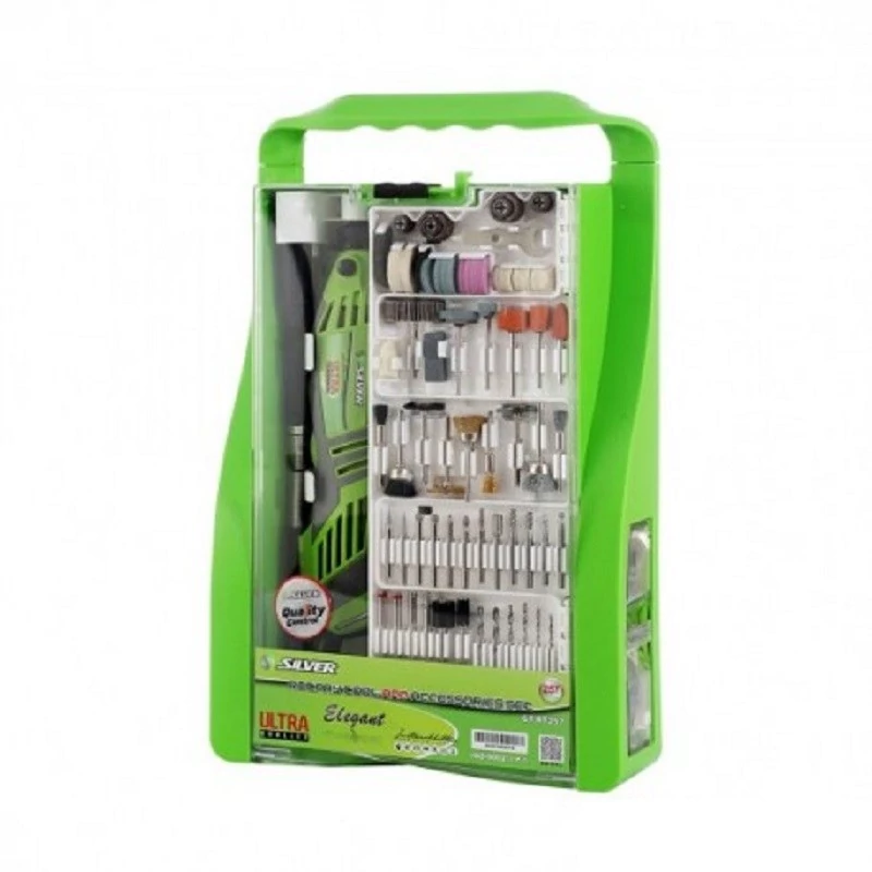 فرز انگشتی و مینیاتوری 257 پارچه سیلور مدل GT-RT257