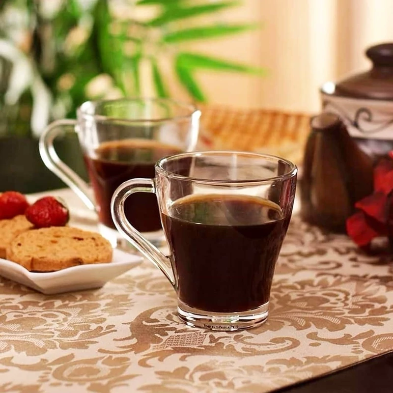 لیوان محک شلغمی از برند لومینارک اصل فرانسه ( بسته 6 عددی )