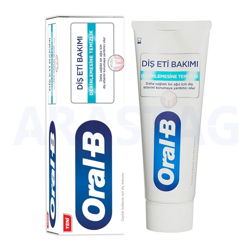 خمیر دندان اورال بی Oral-B 3Dوایت و تری،کافئین 