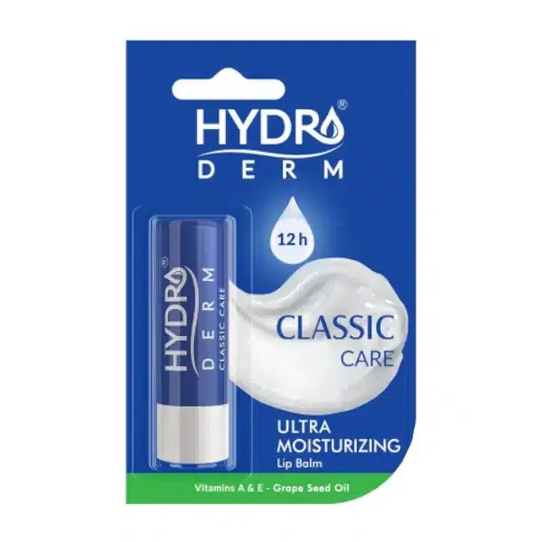 بالم مرطوب کننده لب هیدرودرم مدل classic care
