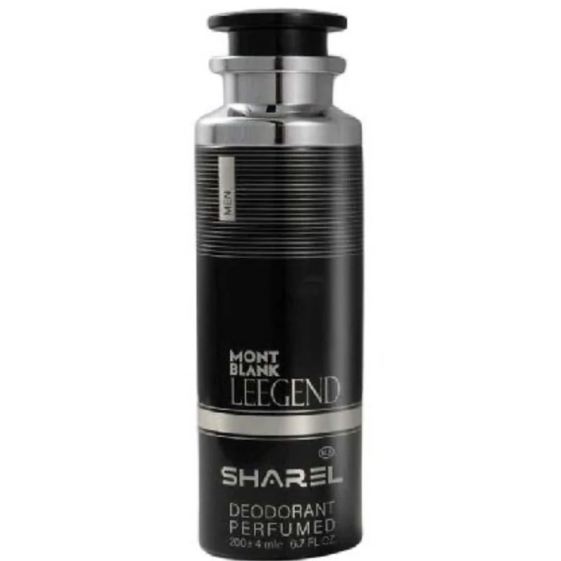 اسپری بدن مردانه شارل مدل Mont Blanc Legend حجم 200 میلی لیتر