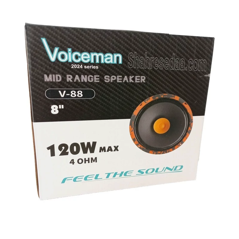 میدرنج 8 اینچ 120 وات ویس من Voiceman V 88 جفت
