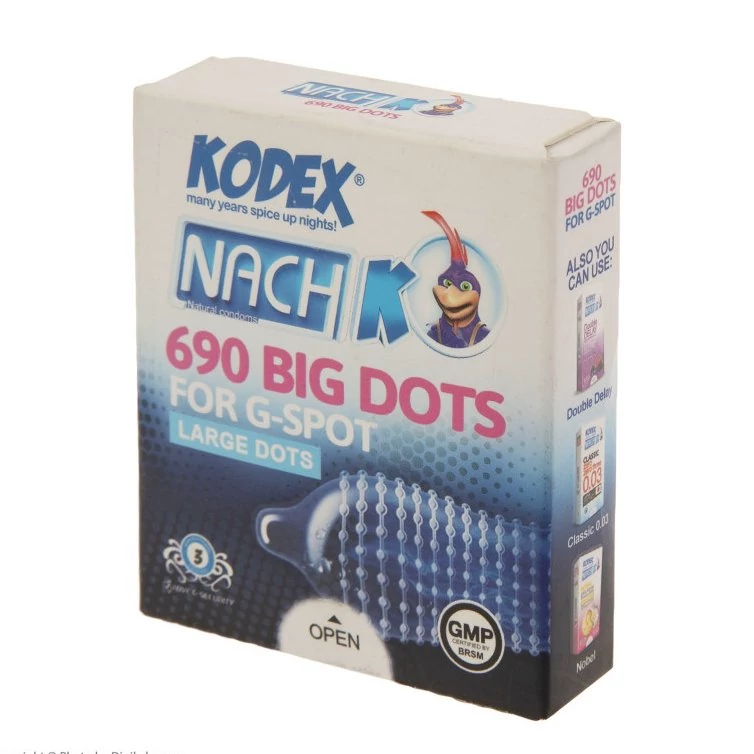 کاندوم ناچ کدکس مدل 690 Big Dots