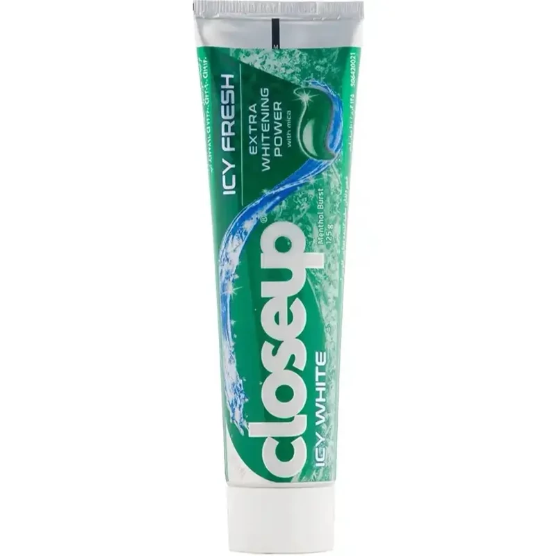 خمیردندان سفید کننده نعنایی کلوس آپ | Icy white | وزن 125گرم