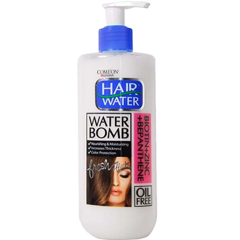 کرم آبرسان مو هیر واتر کامان 100 میل Hair water حاوی کراتین و کلاژن Keratin Collagen