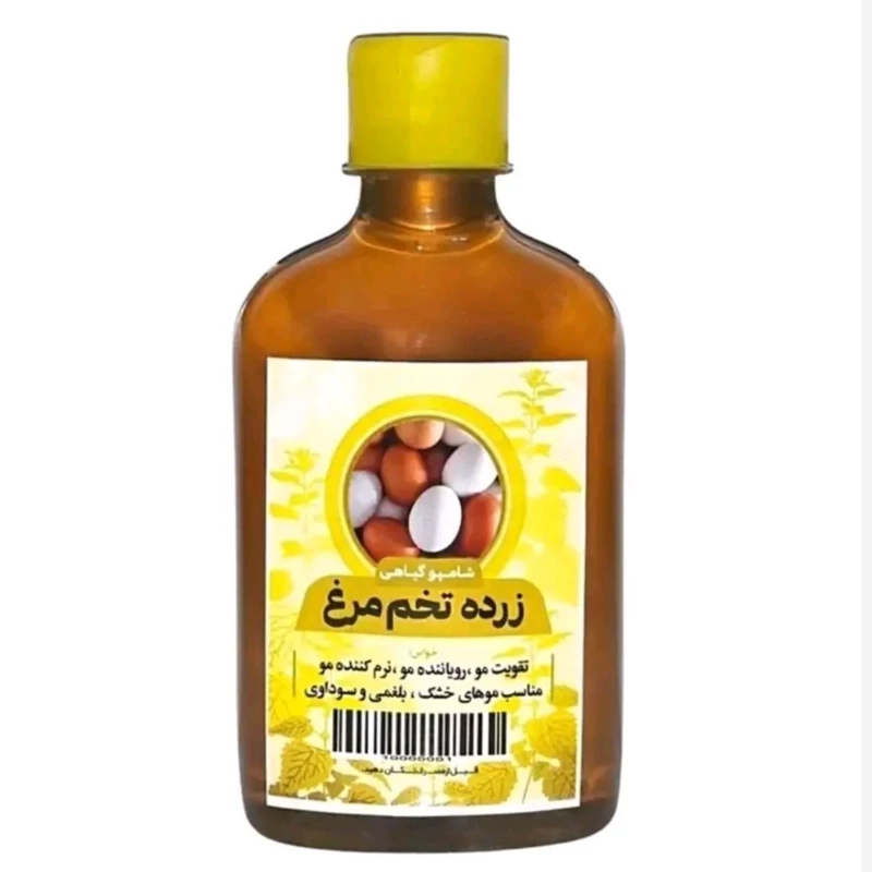 شامپو زرده تخم مرغ 