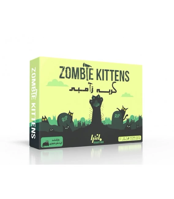 بازی فکری - کارتی گربه زامبی Zombie Kittens