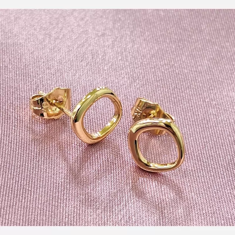 گوشواره زنانه ژوپینگ مدل حلقه ای