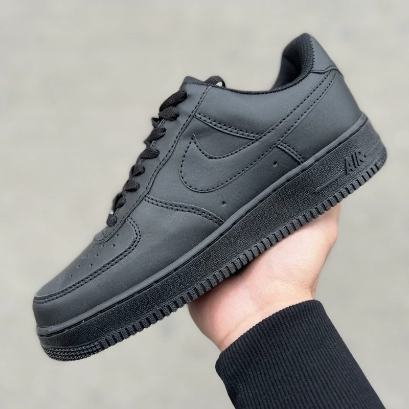 کتونی اسپرت مردانه زنانه نایک ایر فورس Nike Air Force 1 رنگ سفید تمام ( Nike AirFore 1 - نایک ایرفورس 1- کفش ایر فورس )
