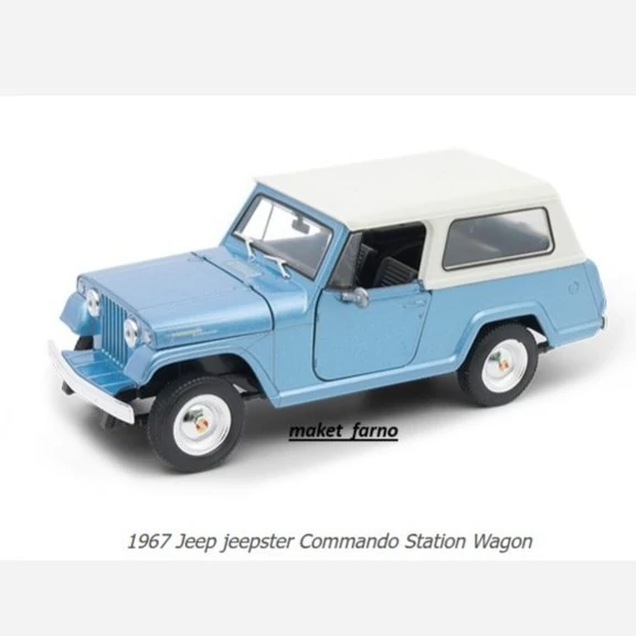 ماشین فلزی مدل جیپ کماندوstation wagon برند ویلی