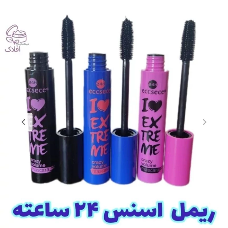 ریمل صورتی اسنس حالت دهنده و بلند کننده مژه ضد حساسیت بدون پارابن و سولفات