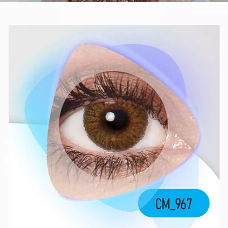 لنز چشم سالانه عسلی  دور دار   کلیرویژن  Clear Vision 