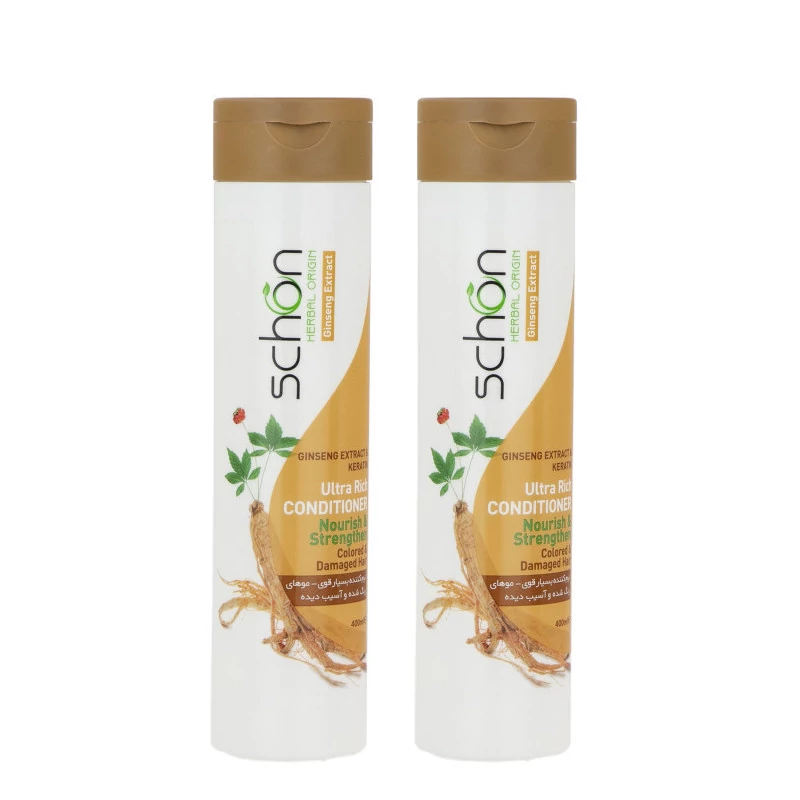 نرم کننده مو شون مدل keratin And Ginseng Extract حجم 400 میلی لیتر