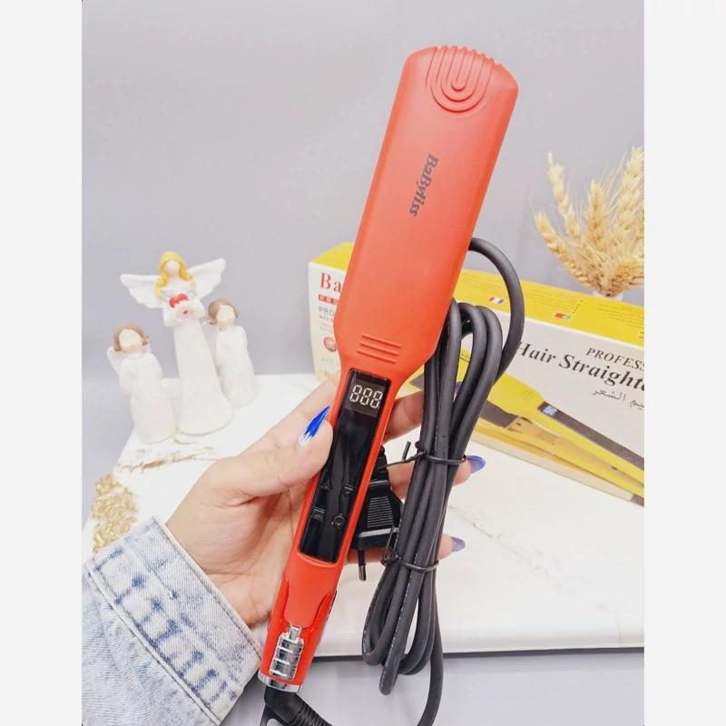 اتو مو بابلیس فرانسوی BaByliss اصلی با قابلیت تنظیم از 100 تا 980 درجه، اتو مو کراتین، اتو مو حرفه ای ، پسکرایه