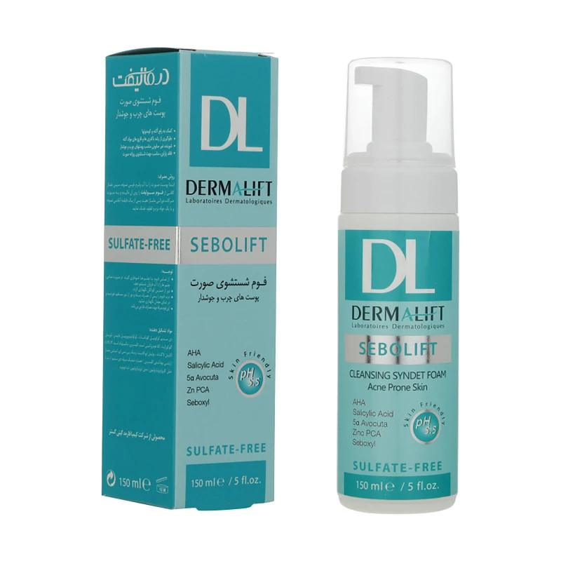 ژل مناسب پوست چرب سبولیفت فورت درمالیفت 50ml | آلور استور
