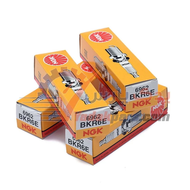 شمع موتور انژکتور BKR6E پژو 206 و سمند و پژو 405 و پراید NGK ان جی کی