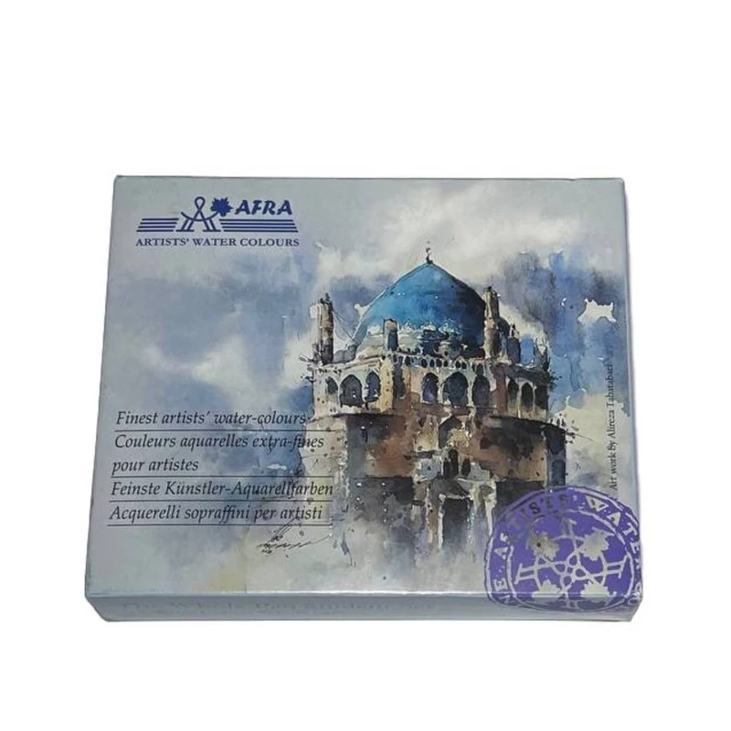 آبرنگ 12 رنگ افرا مدل kl-876