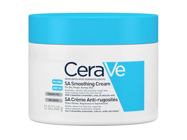 کرم مرطوب کننده قوی سراوی Cerave مدل SA Lotion حاوی سالسیلیک اسید 237 میل پوست و زبر ونا هموار