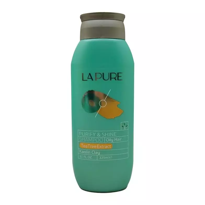 شامپو موهای چرب لپیور Lapure مدل Purify And Shine