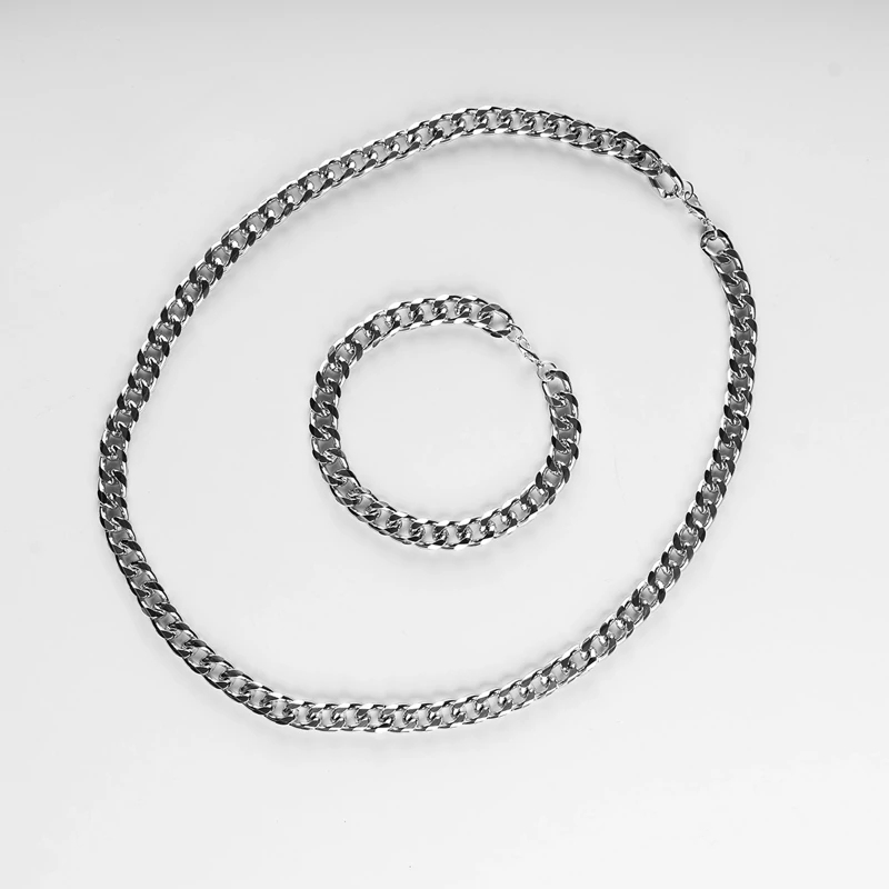 نیم ست Cartier مردانه نقره ای مدل Zoris