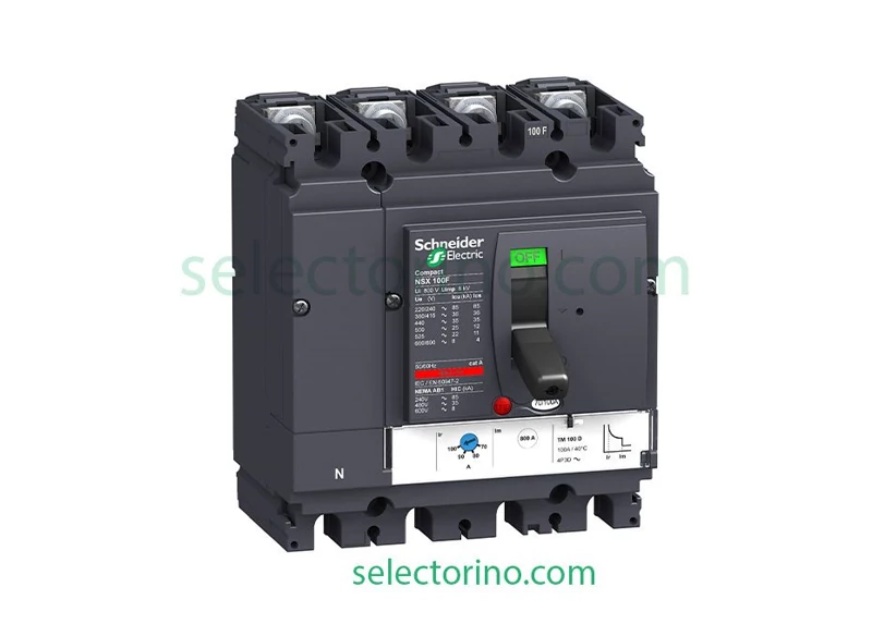 کلید اتوماتیک 100A کنتاکت نقره ,ضمانتی درجه یک