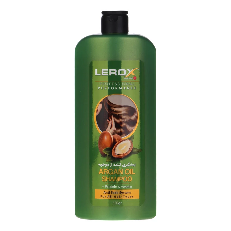 شامپو مو لروکس مدل ARGAN OIL پیشگیری از مو خوره وزن 550 گرم