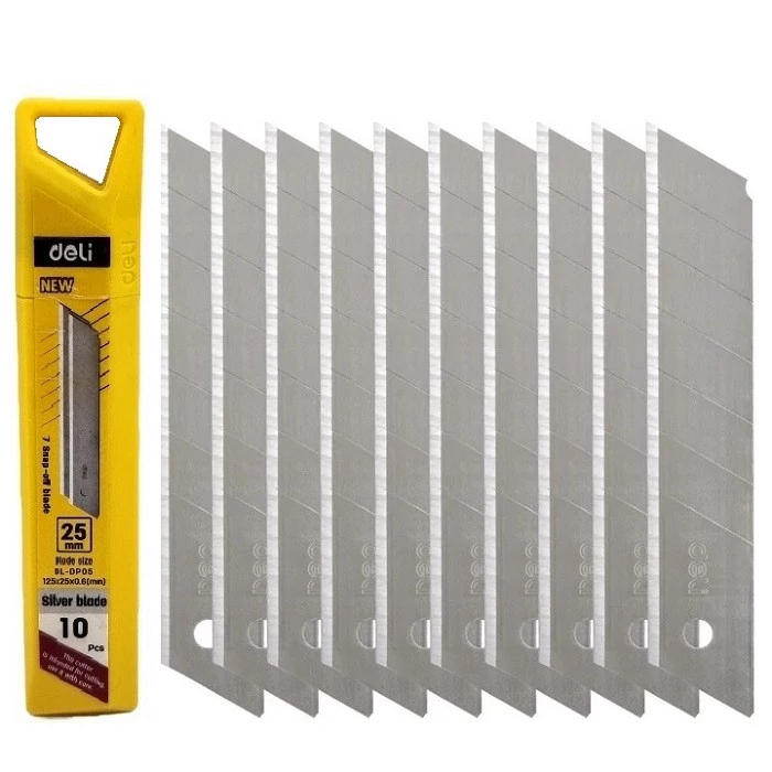 تیغ کاتر دلی مدل DL-DP05 بسته 10 عددی