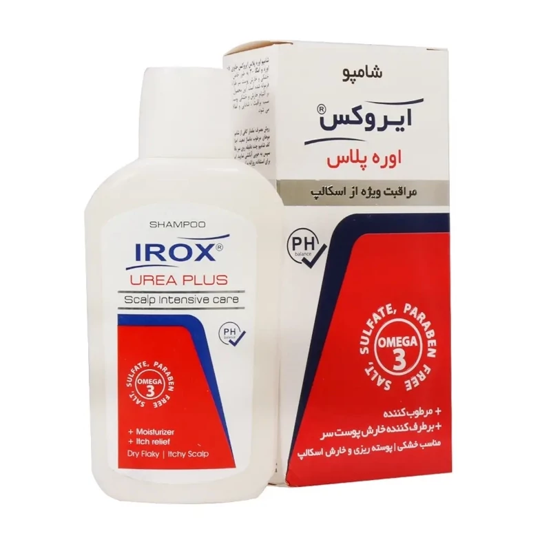 شامپو ایروکس اوره پلاس 