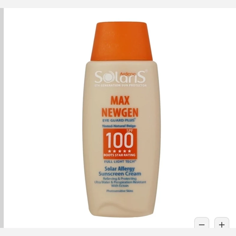 ضد آفتاب کرم پودری مکس نیوژن SPF 100 آردن سولاریس