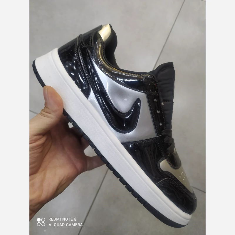 کتونی نایک جردن مشکی قهوه ایساقدار nike jordan